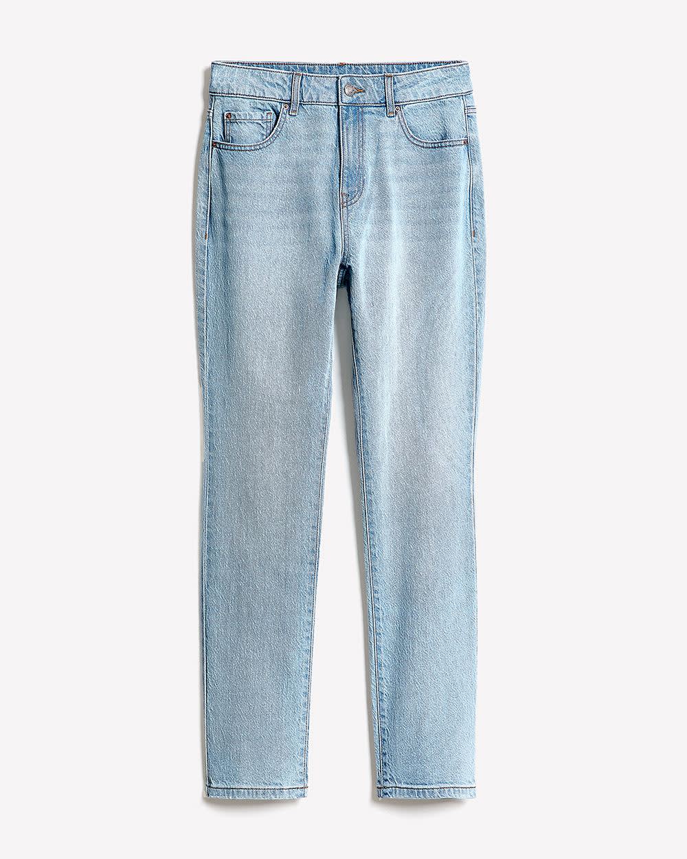 Slim-Leg High-Rise Jeans rw&co Special Promo Price