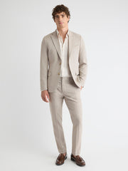 Slim Fit Brushed Twill Blazer rw&co Exclusive Sale Price