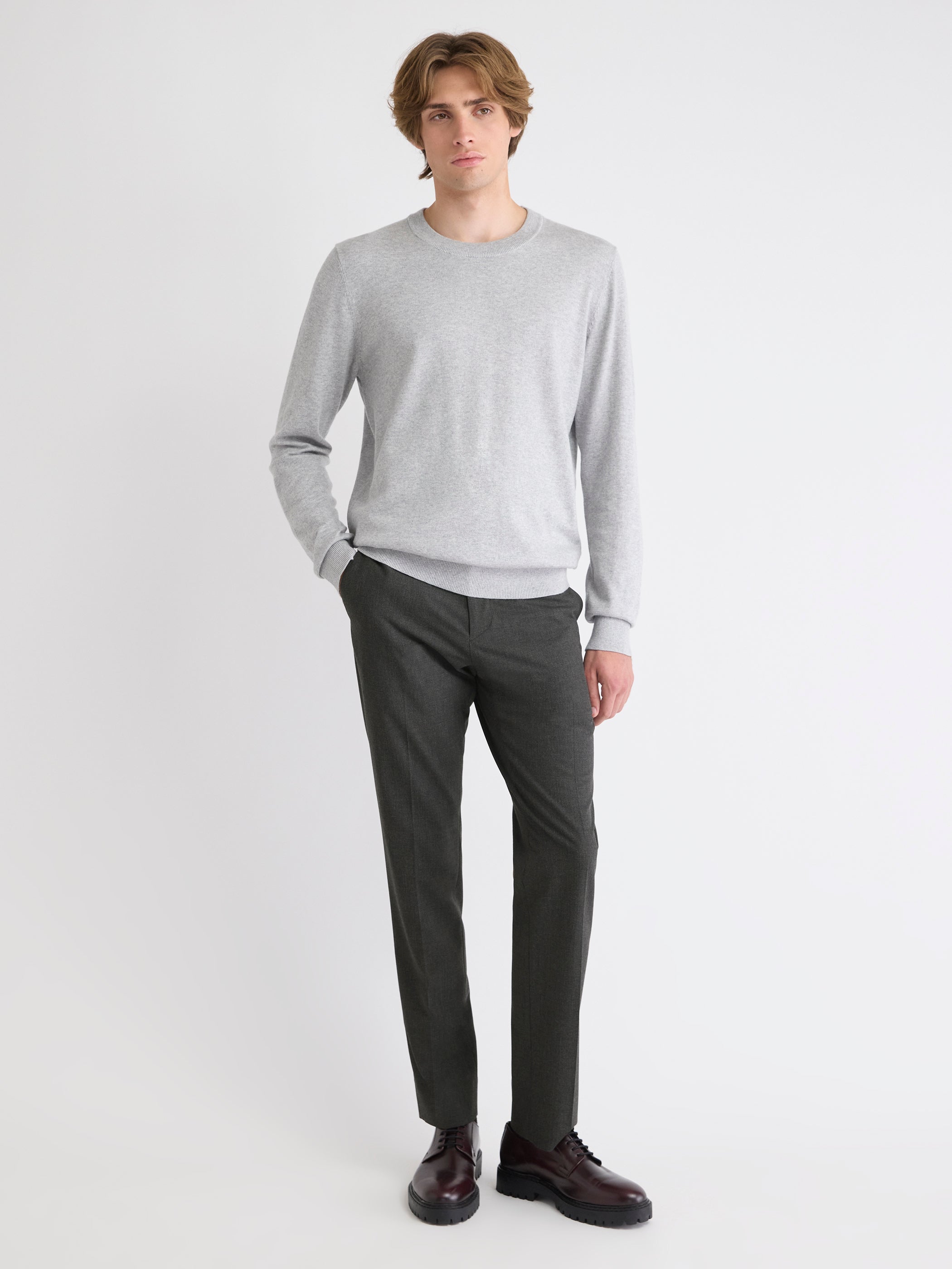 Slim Fit Houndstooth City Pant rw&co On Sale