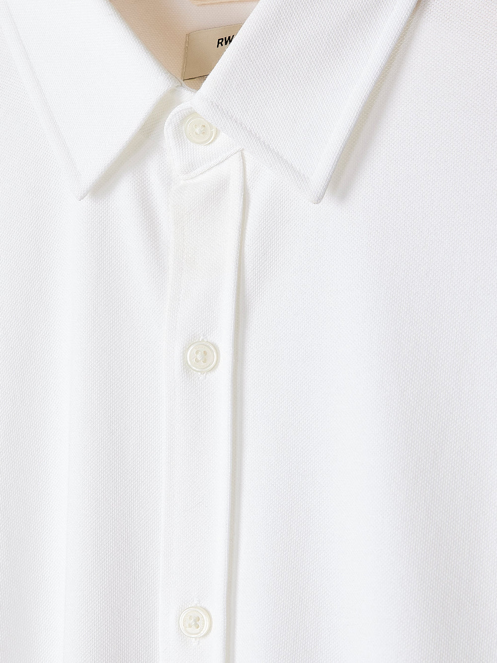 Long-Sleeve Piqué-Knit Shirt rw&co On Sale
