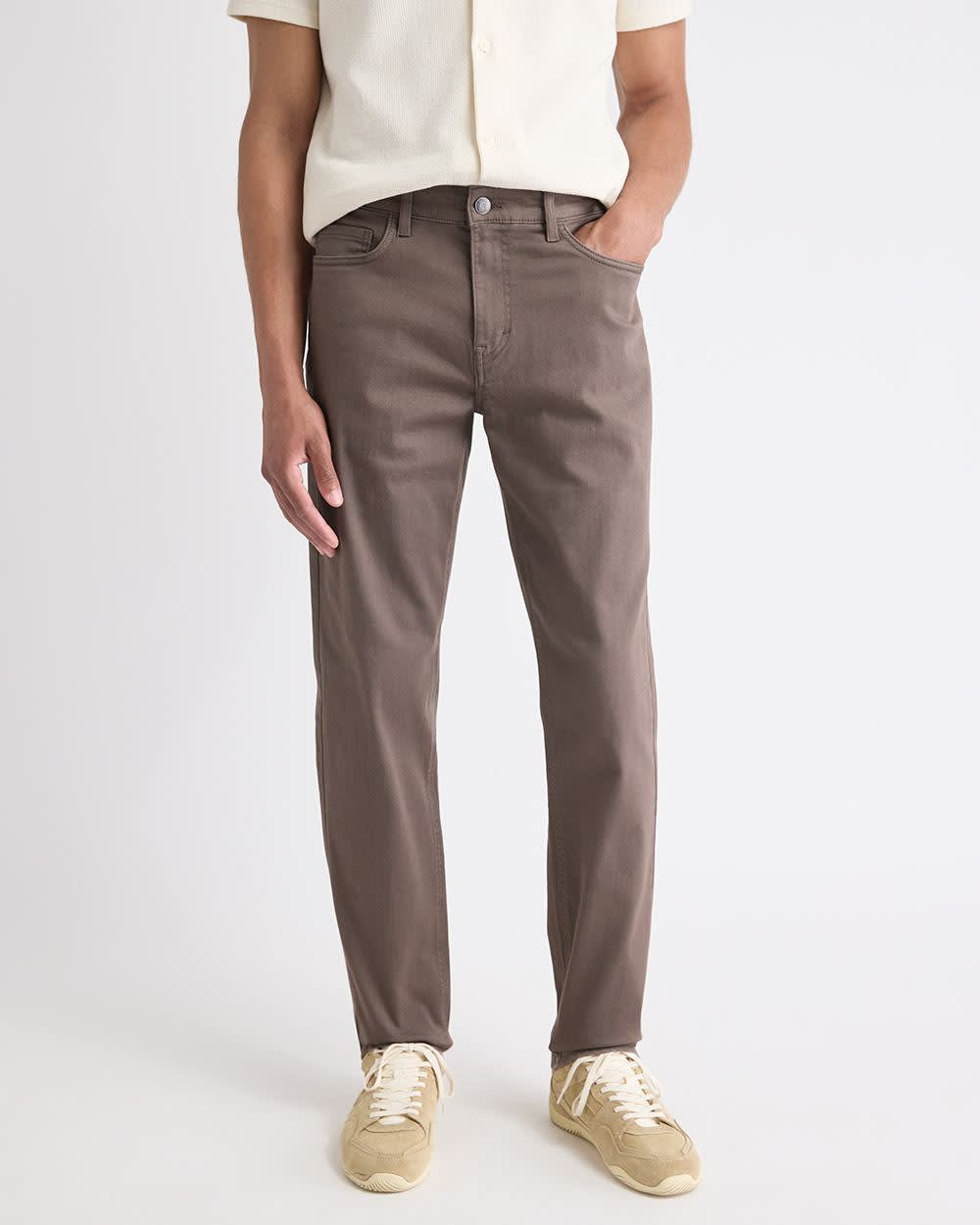 Slim-Fit 5-Pockets Pants rw&co Special Offer