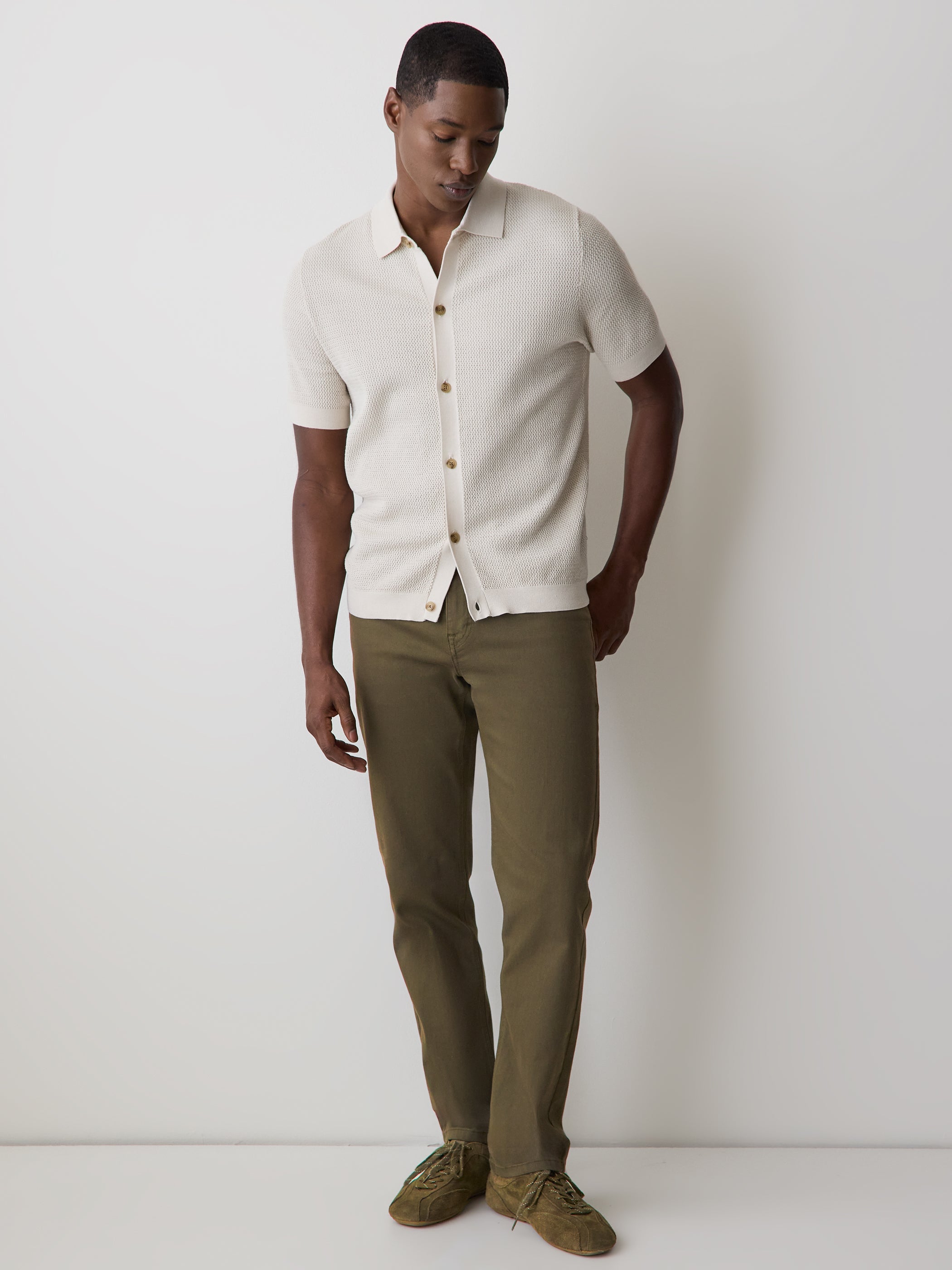 Slim-Fit 5-Pockets Pants rw&co Special Offer