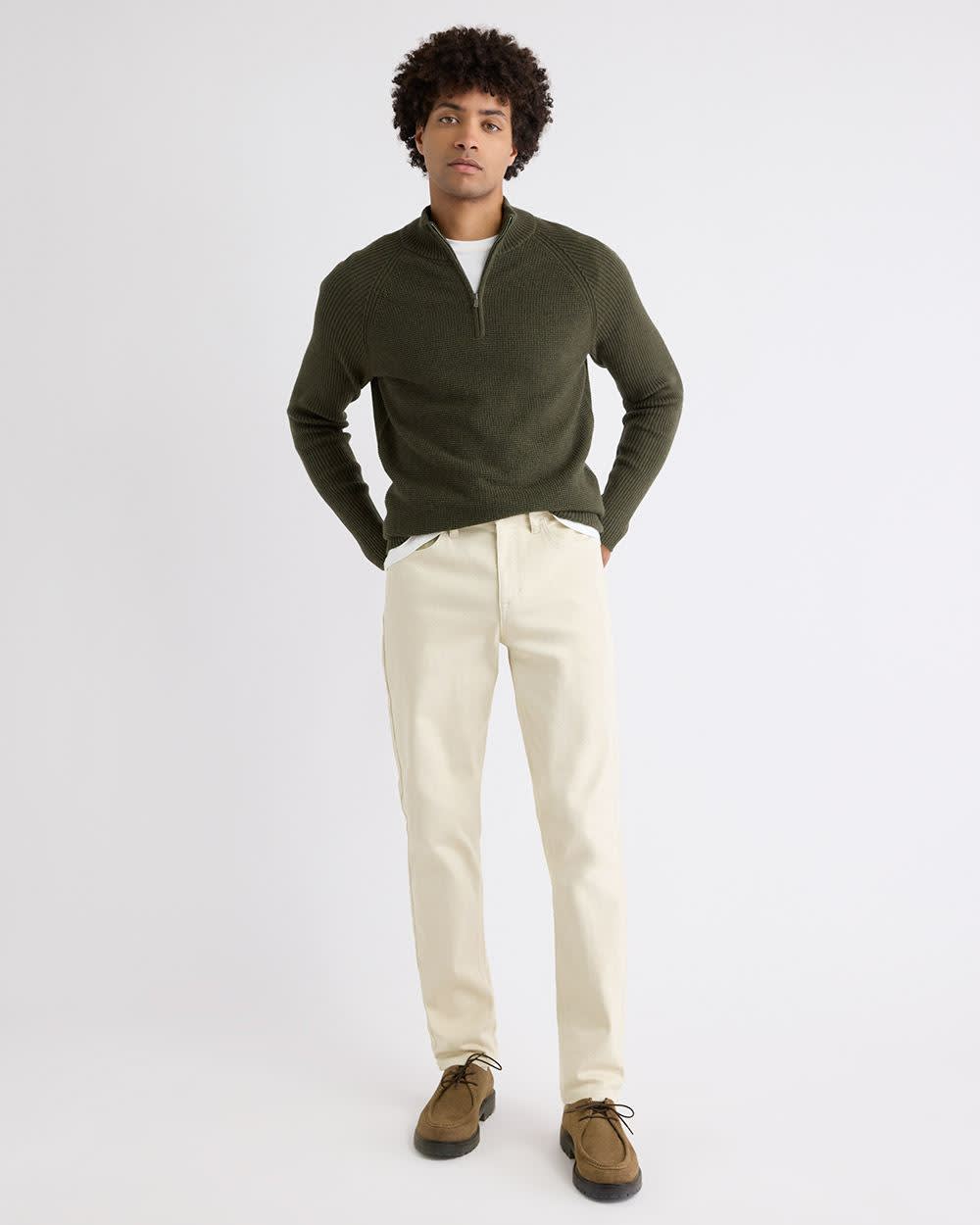 Slim-Fit 5-Pockets Pants rw&co Special Offer