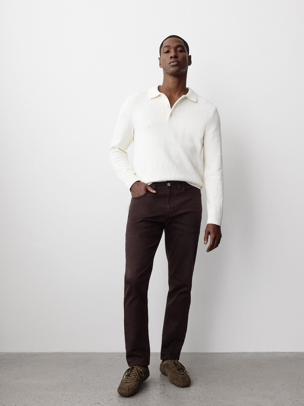 Slim-Fit 5-Pockets Pants rw&co Special Offer