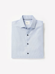 Light Blue Slim Fit Dobby Dress Shirt rw&co Great Value Deal