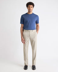 Beige Slim-Fit Wool-Blend Essential Pant rw&co Exclusive Sale Price