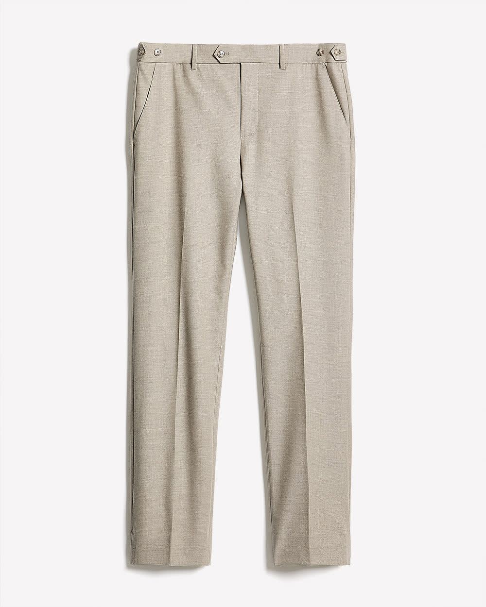 Beige Slim-Fit Wool-Blend Essential Pant rw&co Exclusive Sale Price