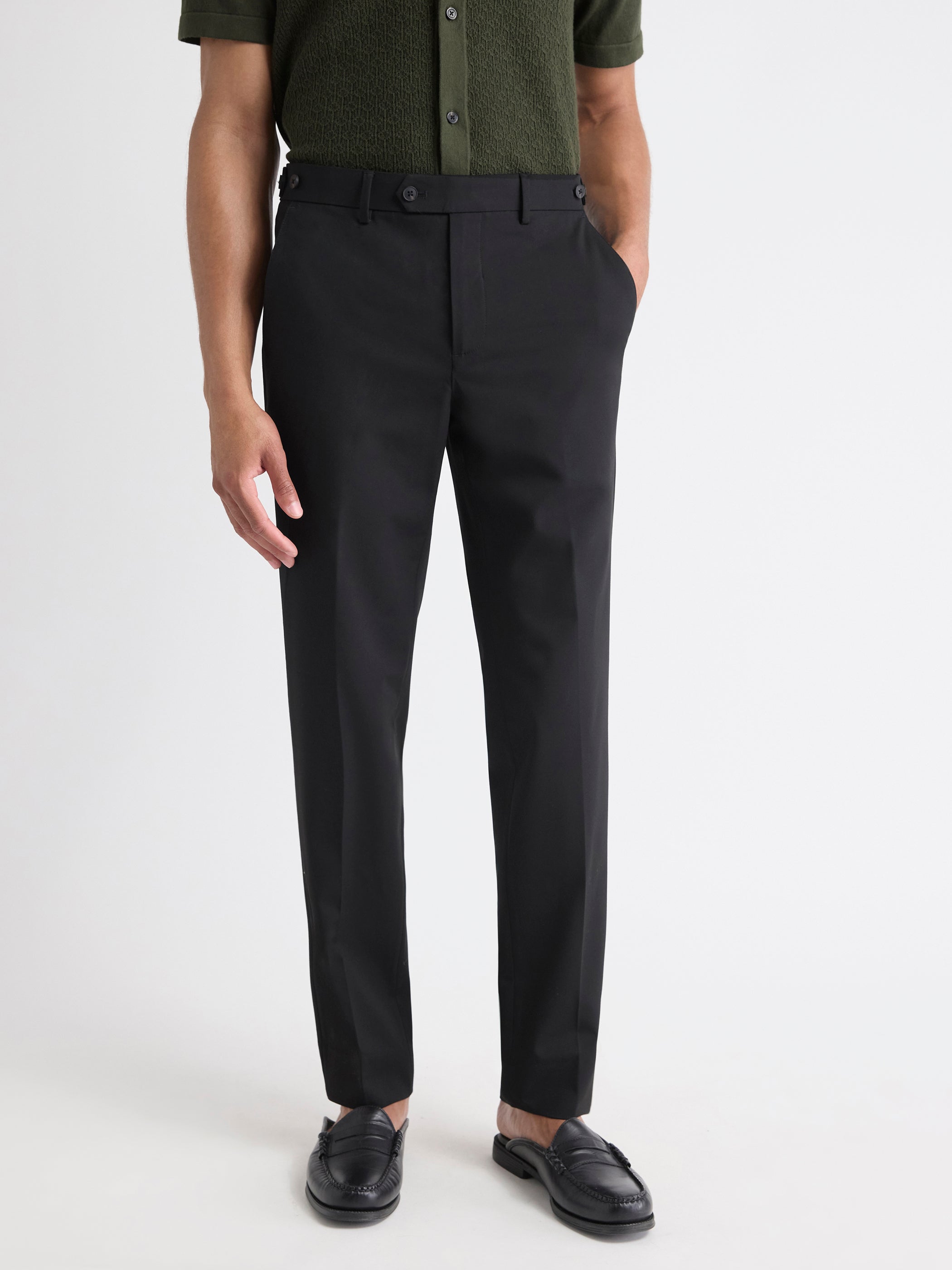 Slim-Fit Essential Pant rw&co Limited Time Discount