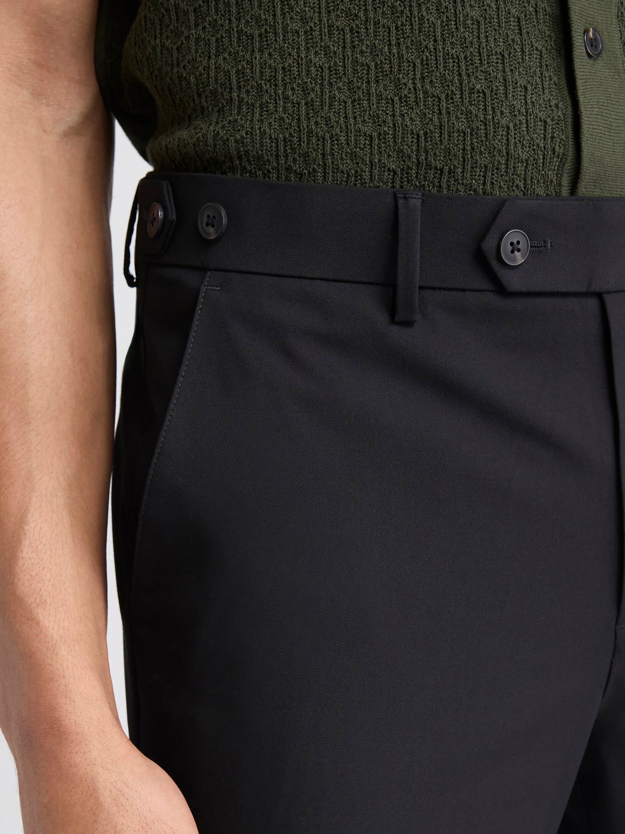 Slim-Fit Essential Pant rw&co Limited Time Discount