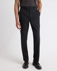 Black Tailored Fit Essential Pant rw&co On Sale