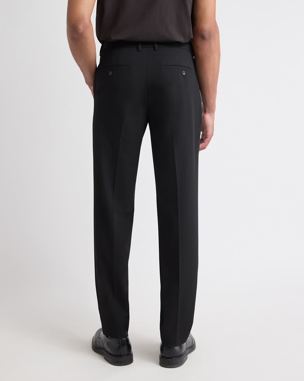 Black Tailored Fit Essential Pant rw&co On Sale