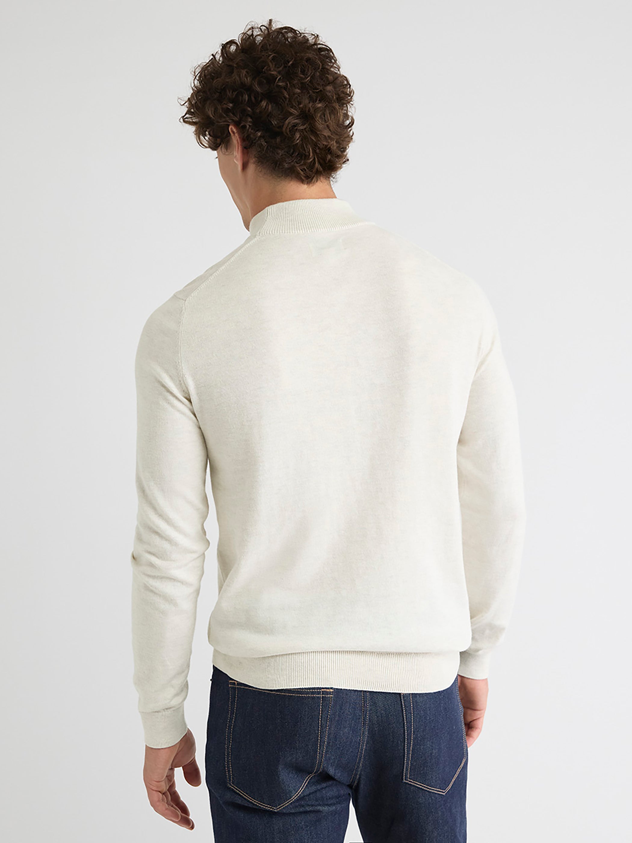 Long-Sleeve Mock-Neck Sweater rw&co On Sale