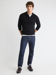 Long-Sleeve Polo Sweater rw&co Special Promo Price