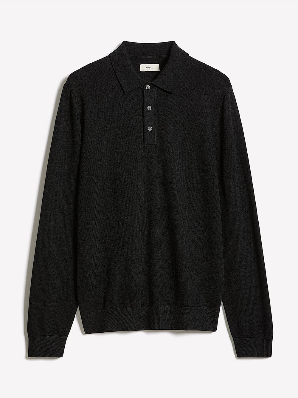 Long-Sleeve Polo Sweater rw&co Special Promo Price