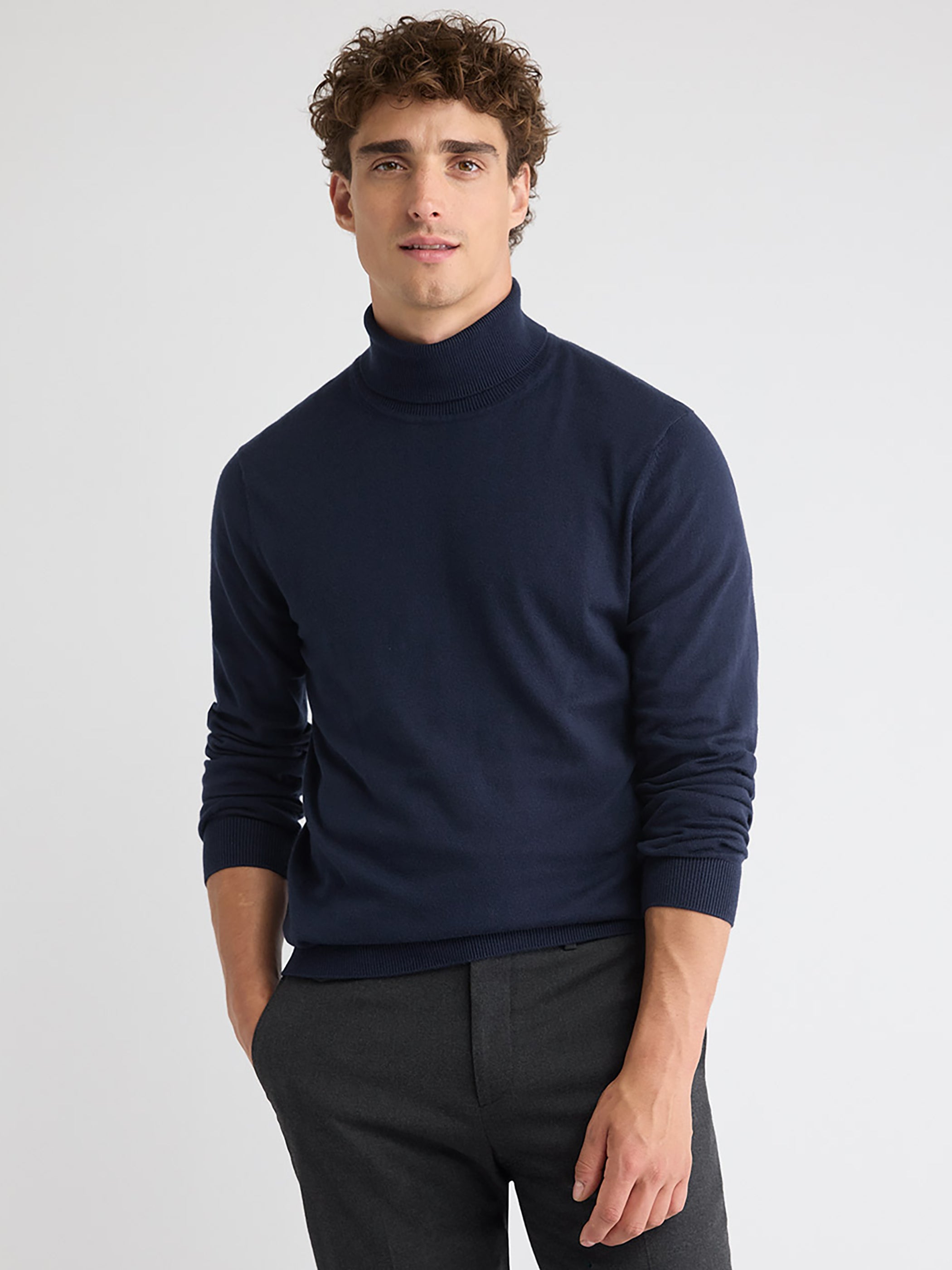 Long-Sleeve Turtleneck Sweater rw&co Great Value Deal