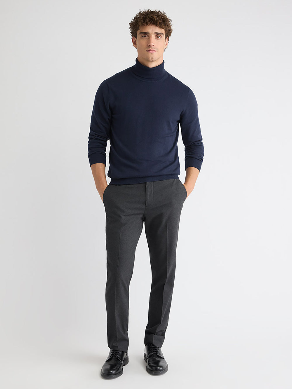 Long-Sleeve Turtleneck Sweater rw&co Great Value Deal