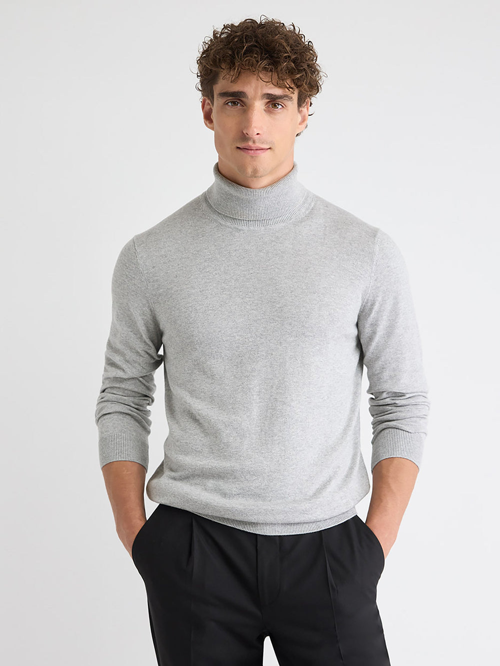 Long-Sleeve Turtleneck Sweater rw&co Great Value Deal