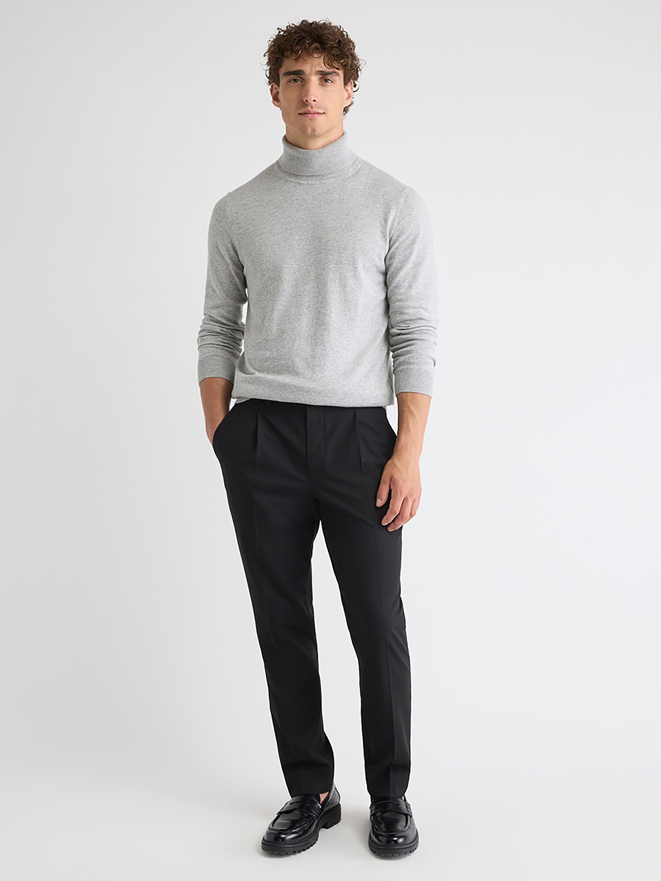Long-Sleeve Turtleneck Sweater rw&co Great Value Deal