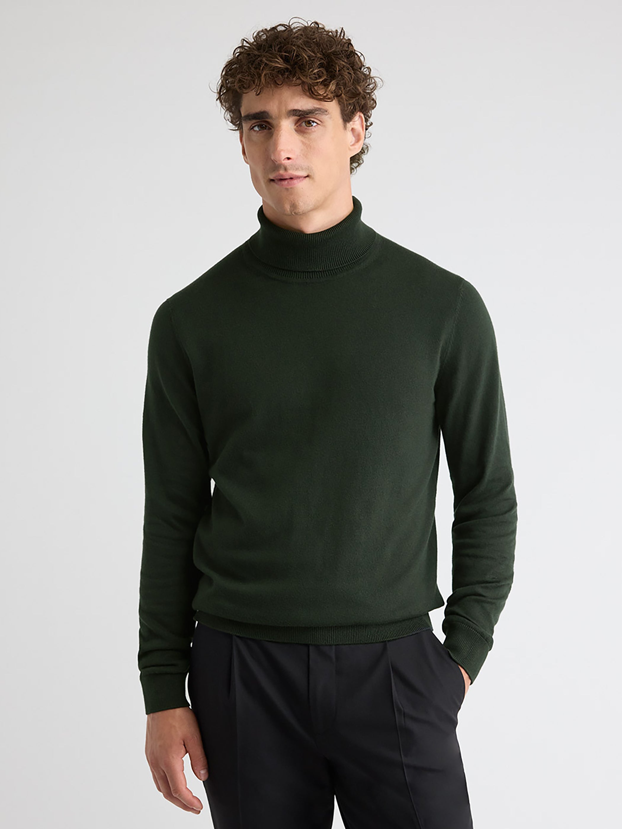 Long-Sleeve Turtleneck Sweater rw&co Great Value Deal