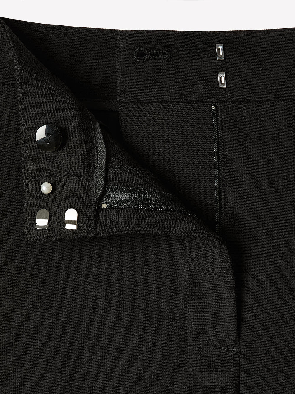 Mid-Rise Wide-Leg Heavy Twill Pant rw&co Special Offer