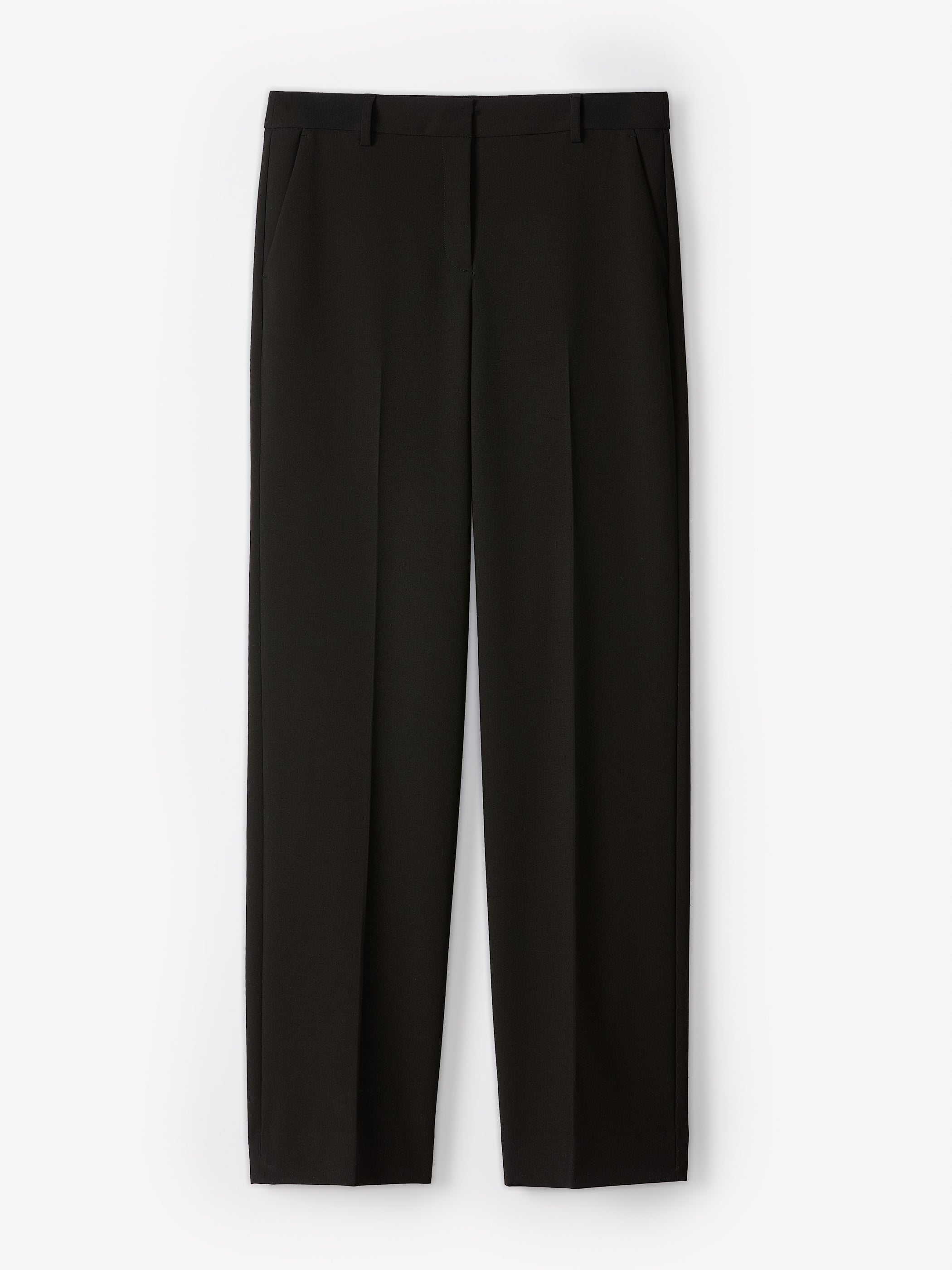 Mid-Rise Wide-Leg Heavy Twill Pant rw&co Special Offer