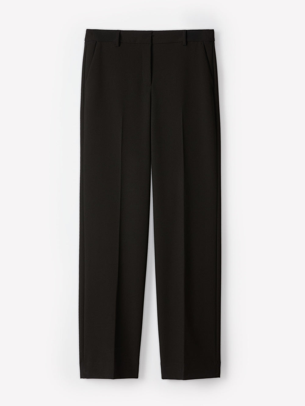 Mid-Rise Wide-Leg Heavy Twill Pant rw&co Special Offer