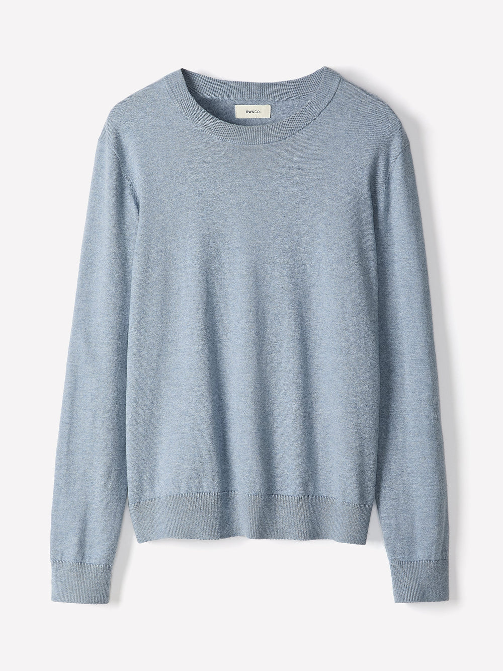 Long-Sleeve Crew-Neck Sweater rw&co Limited Time Discount