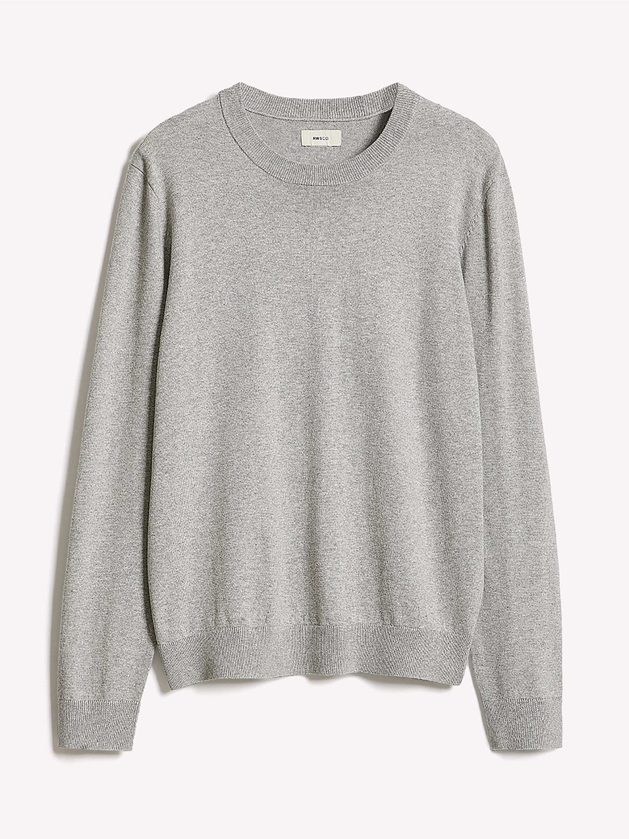 Long-Sleeve Crew-Neck Sweater rw&co Limited Time Discount