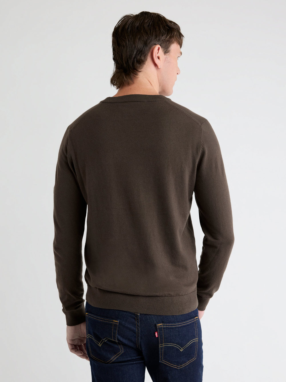 Long-Sleeve Crew-Neck Sweater rw&co Limited Time Discount