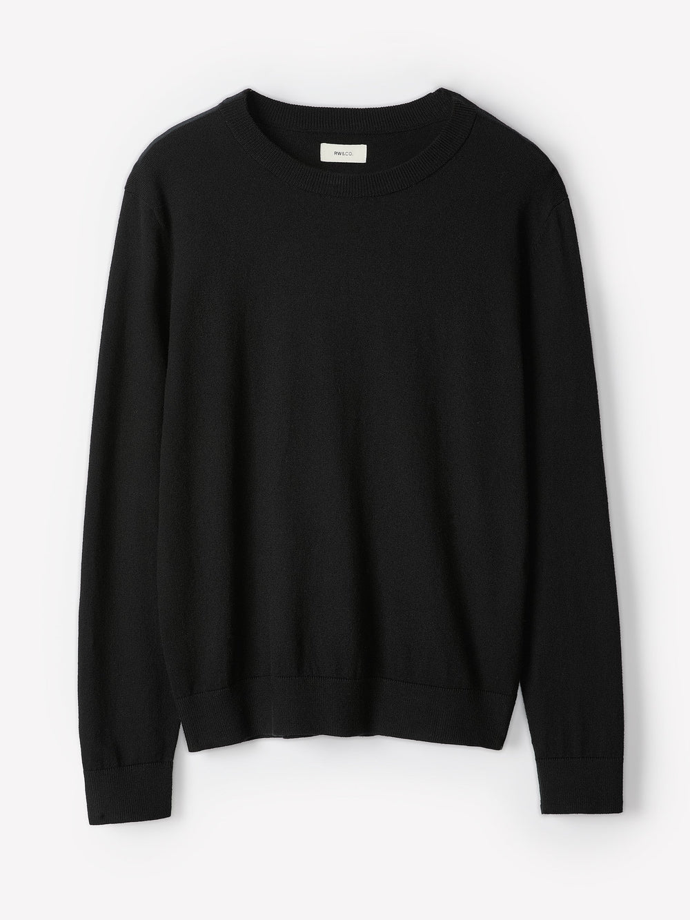 Long-Sleeve Crew-Neck Sweater rw&co Limited Time Discount