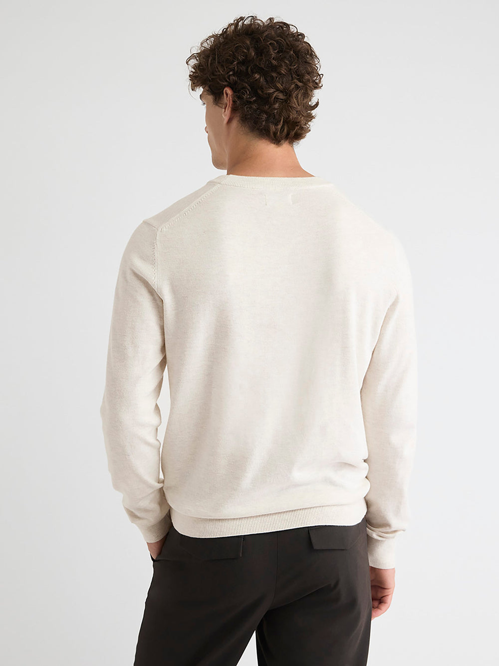 Long-Sleeve Crew-Neck Sweater rw&co Limited Time Discount