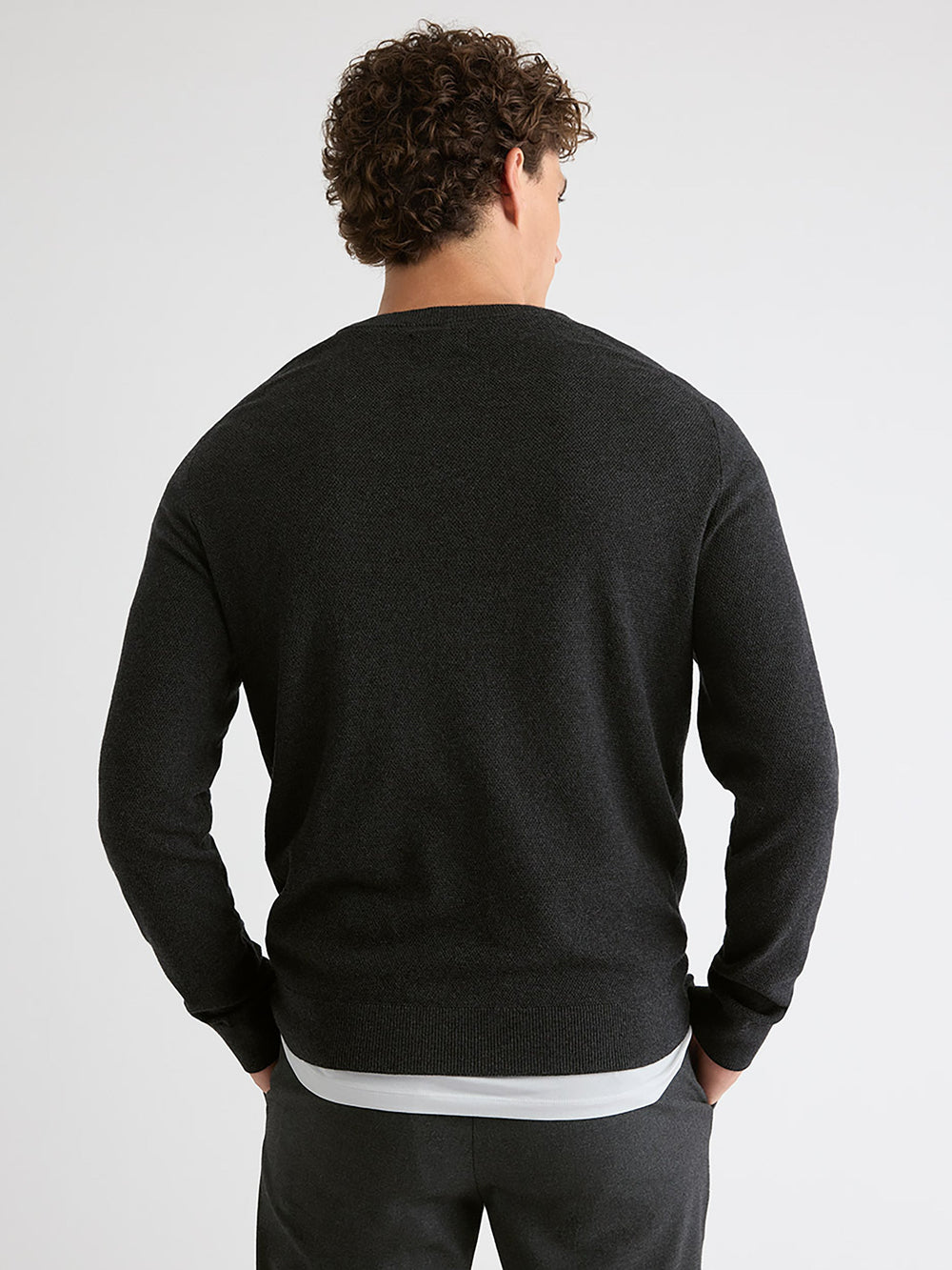 Long-Sleeve Crew-Neck Sweater rw&co Special Offer