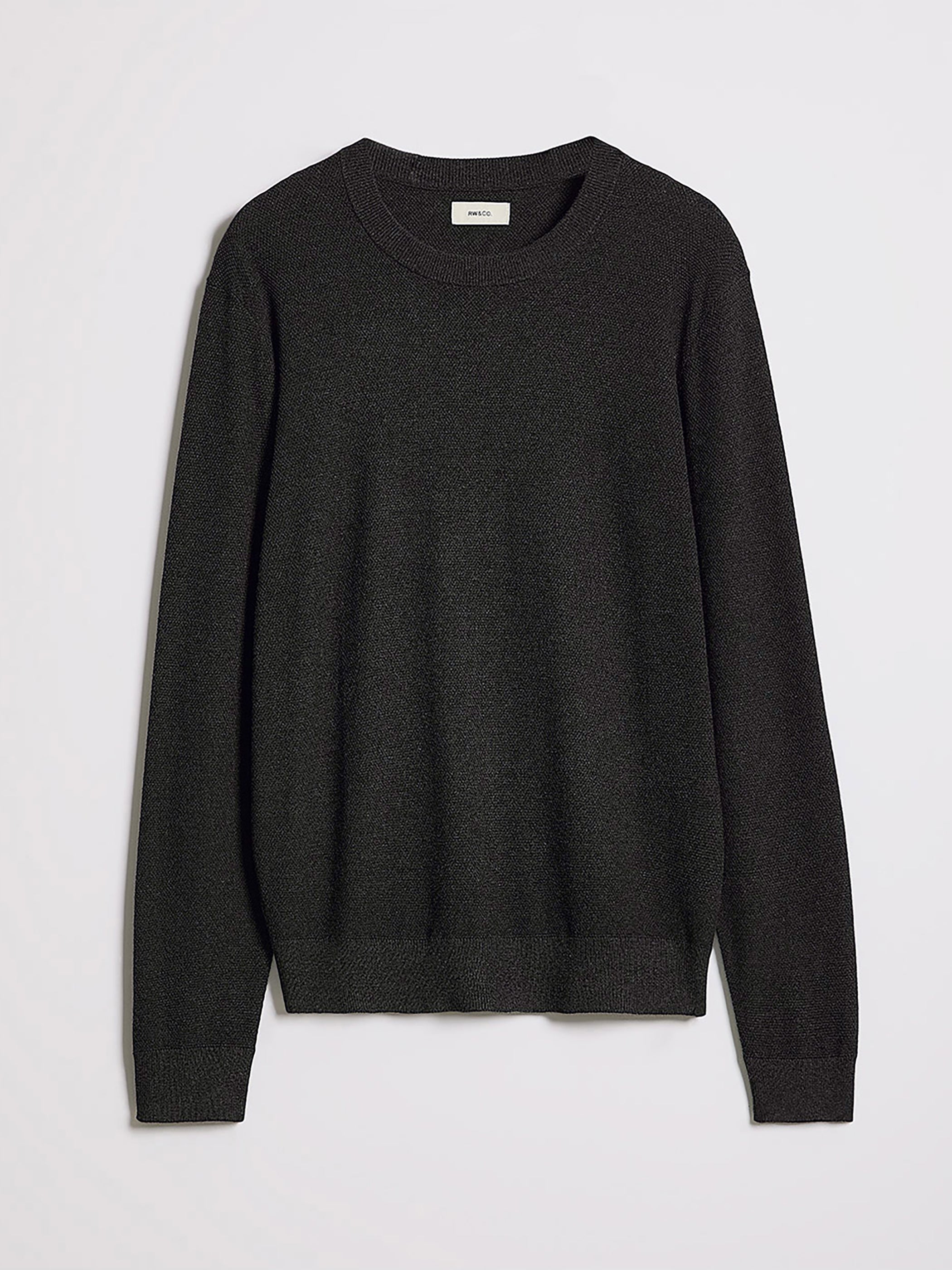 Long-Sleeve Crew-Neck Sweater rw&co Special Offer