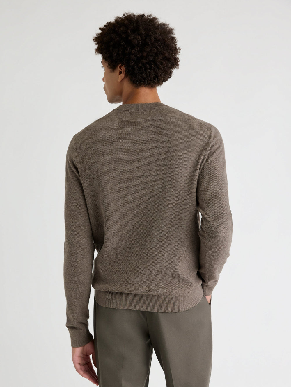 Long-Sleeve Crew-Neck Sweater rw&co Special Offer