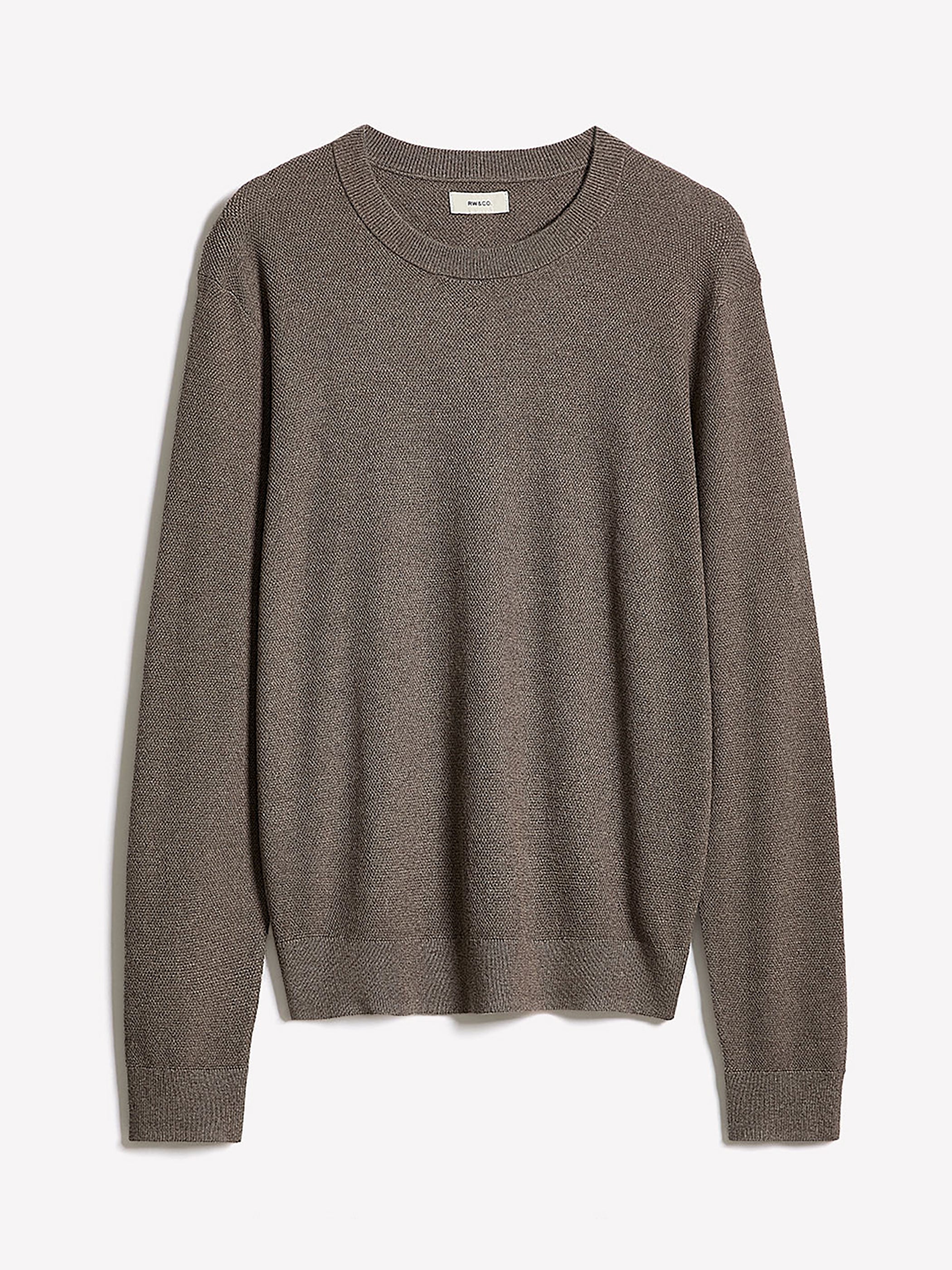 Long-Sleeve Crew-Neck Sweater rw&co Special Offer