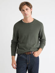 Long-Sleeve Crew-Neck Sweater rw&co Special Offer