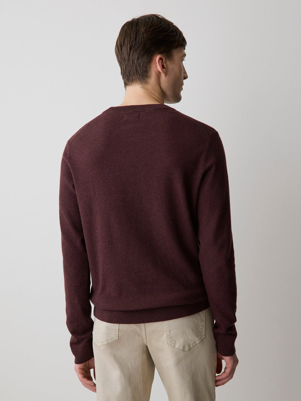 Long-Sleeve Crew-Neck Sweater rw&co Special Offer