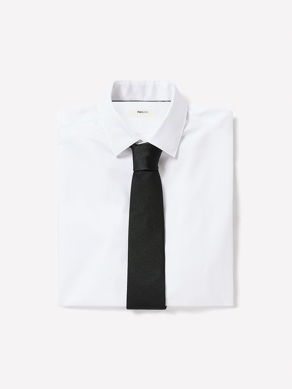 Slim Fit Solid Supima (R) Cotton Twill Dress Shirt rw&co Great Value Deal