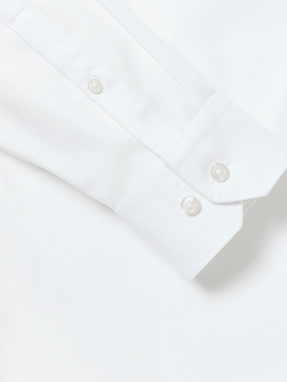 Regular Fit Solid Supima (R) Twill Dress Shirt rw&co Special Offer