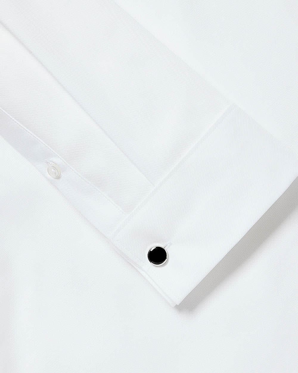 Supima (R) Cotton Slim Fit Tuxedo Shirt with French Cuffs rw&co Special Offer