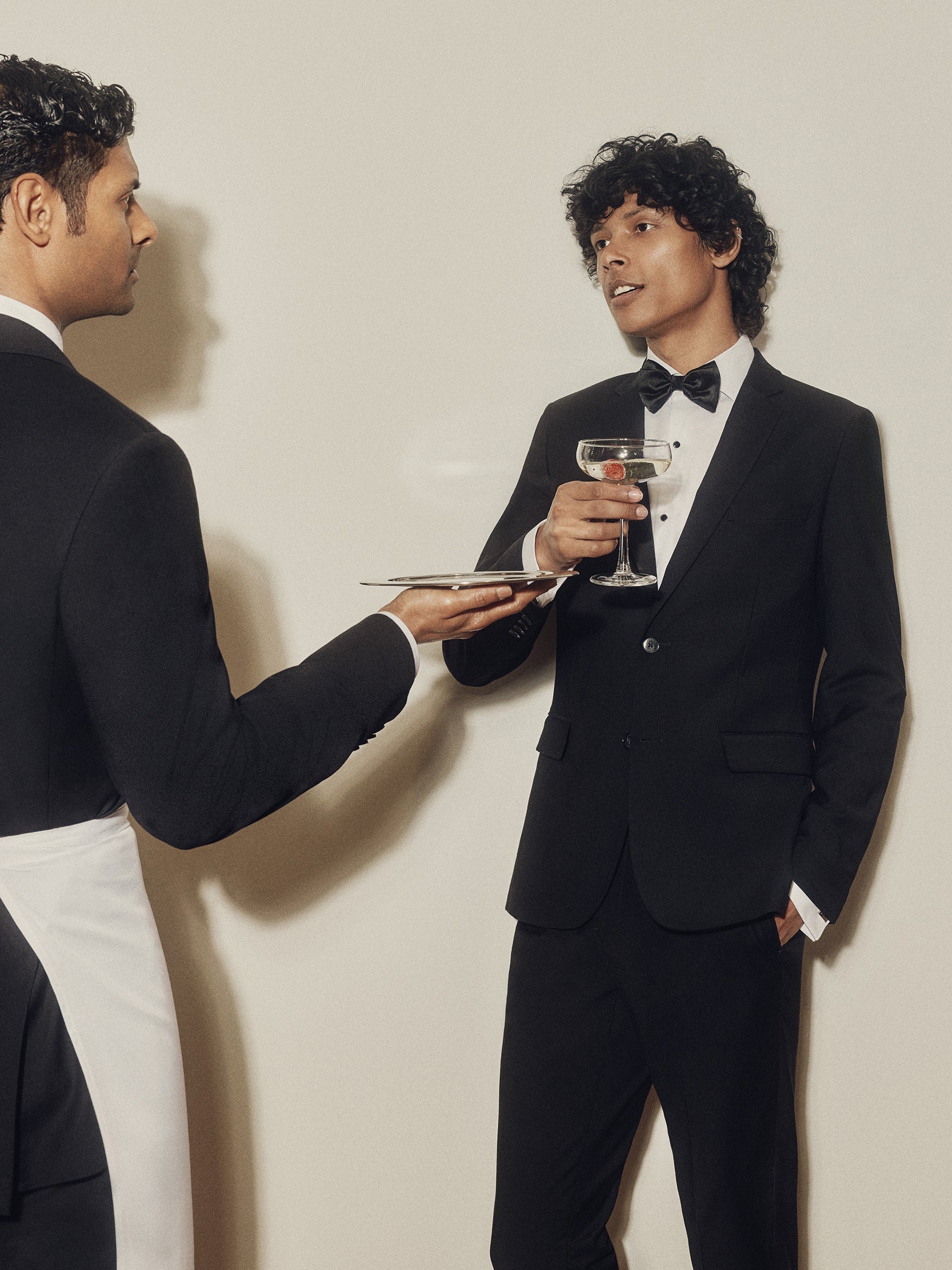 White Tailored Fit Tuxedo Shirt with French Cuffs rw&co Special Offer
