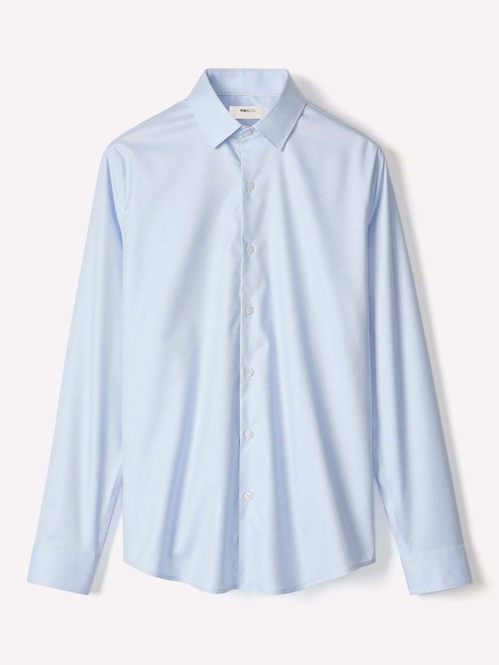 Slim Fit White Dress Shirt rw&co Limited Time Discount
