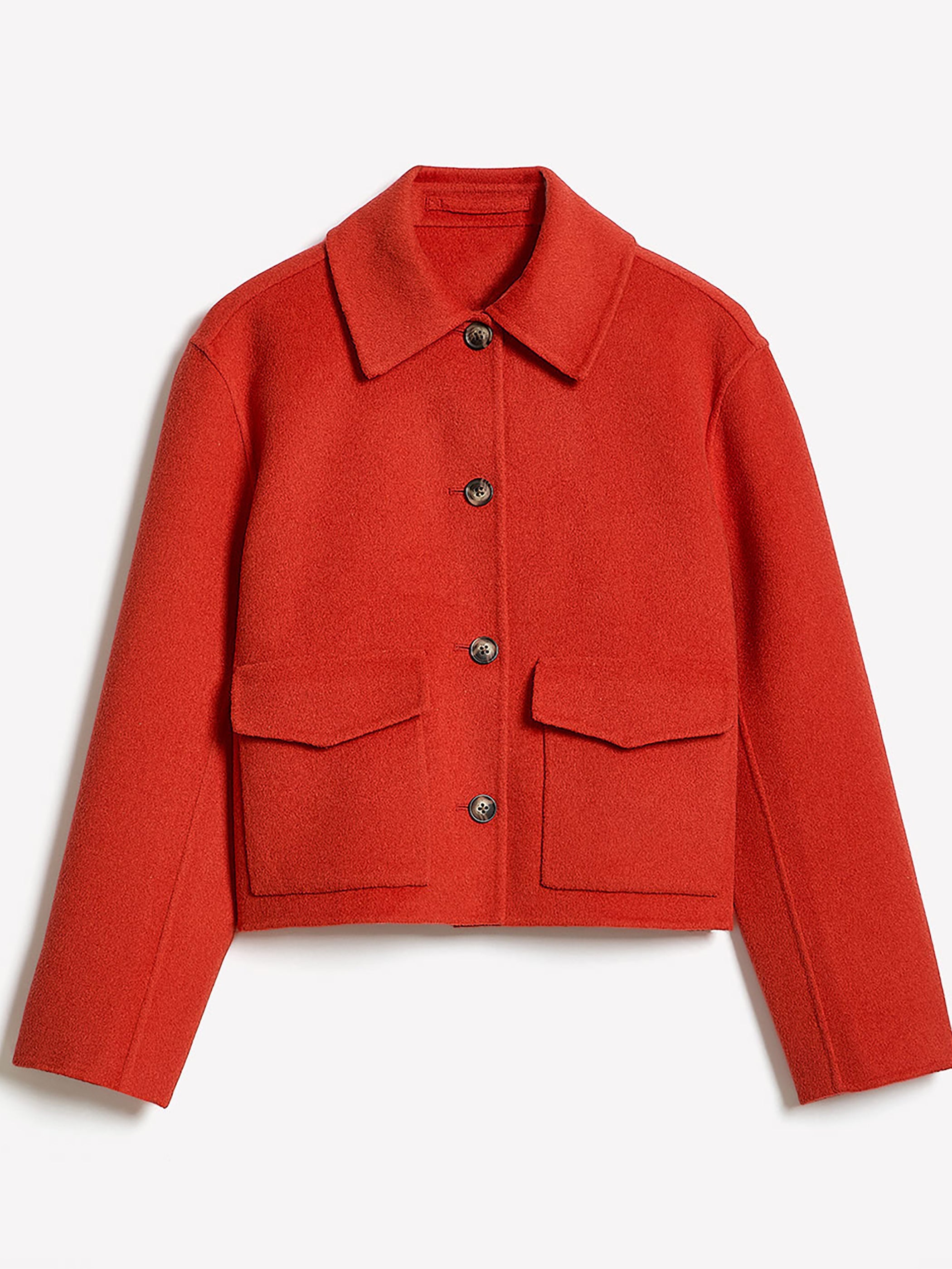 Wool-Blend Double-Face Worker Jacket rw&co Special Promo Price