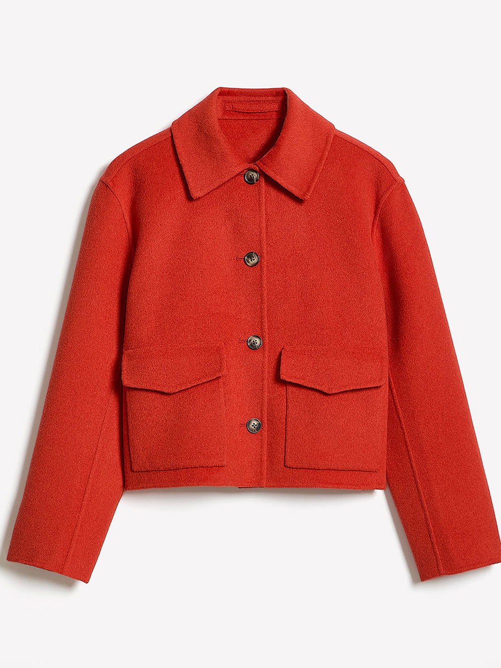 Wool-Blend Double-Face Worker Jacket rw&co Special Promo Price