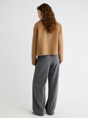 Wool-Blend Double-Face Worker Jacket rw&co Special Promo Price