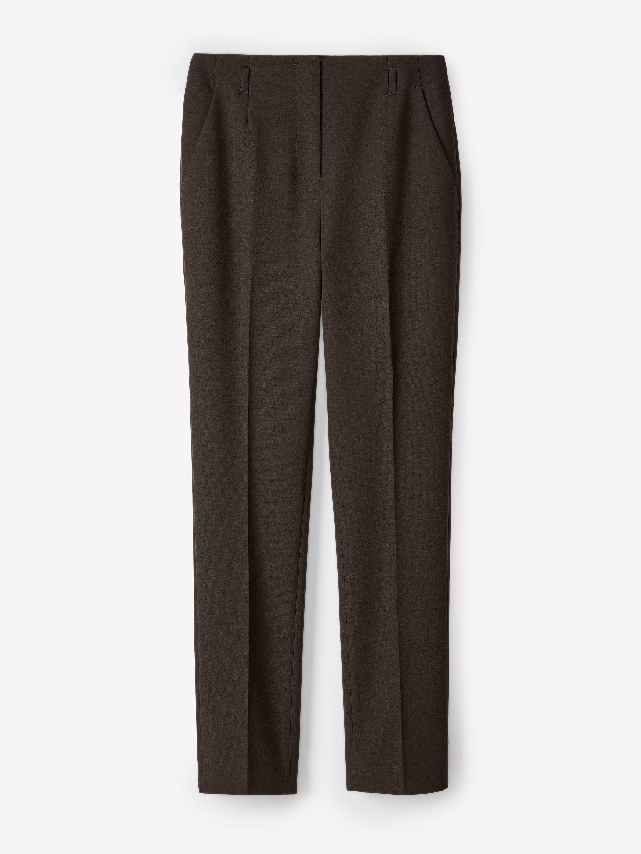 High-Rise Long Slim-Leg Pant rw&co Great Value Deal