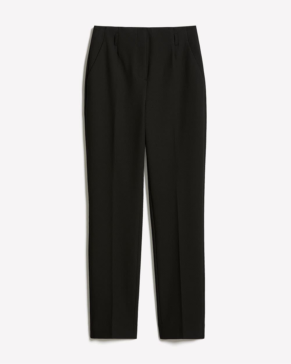 High-Rise Long Slim-Leg Pant rw&co Great Value Deal