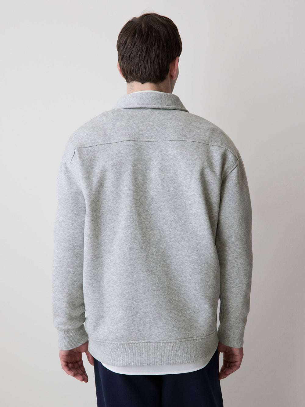 Fleece Long-Sleeve Polo rw&co Exclusive Sale Price