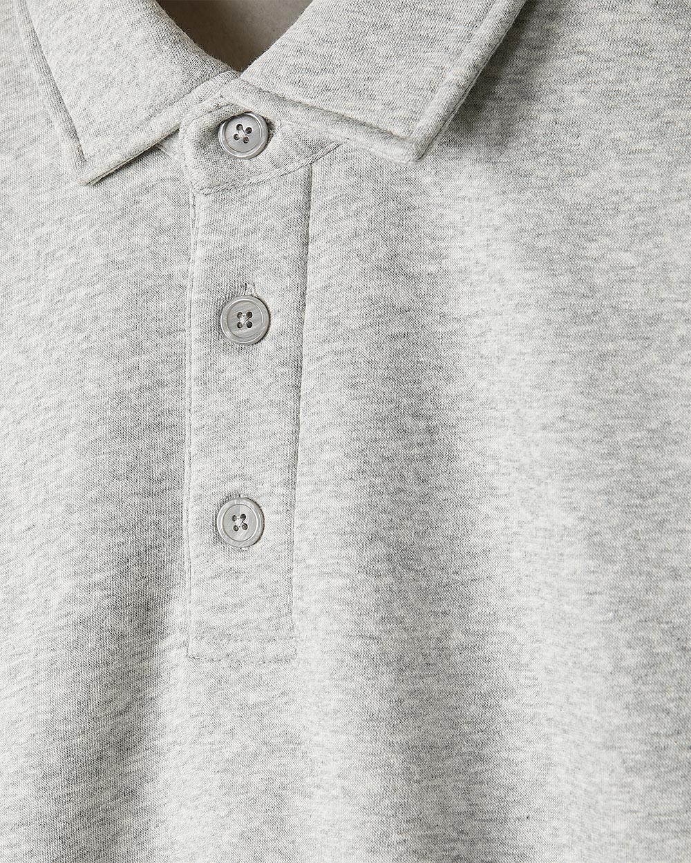 Fleece Long-Sleeve Polo rw&co Exclusive Sale Price