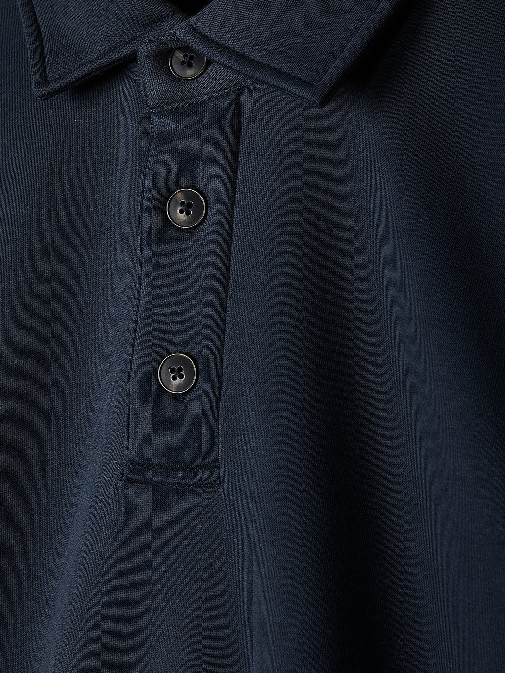 Fleece Long-Sleeve Polo rw&co Exclusive Sale Price